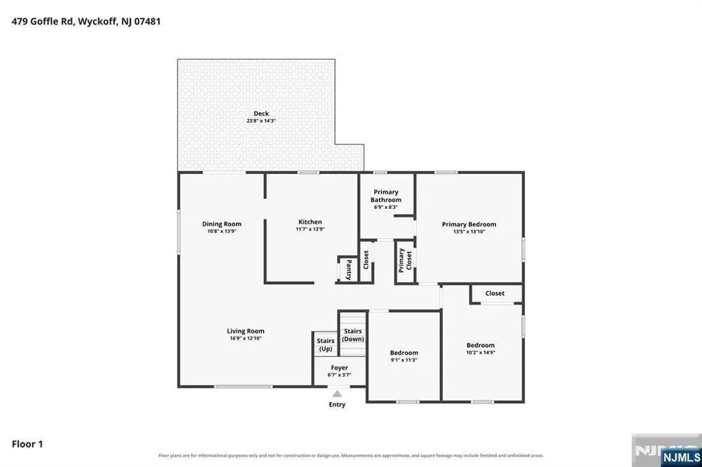 479 Goffle Road Wyckoff, NJ 07481