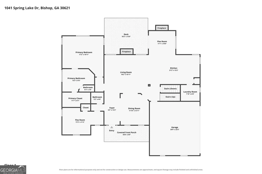 1041 Spring Lake DR Bishop, GA 30621