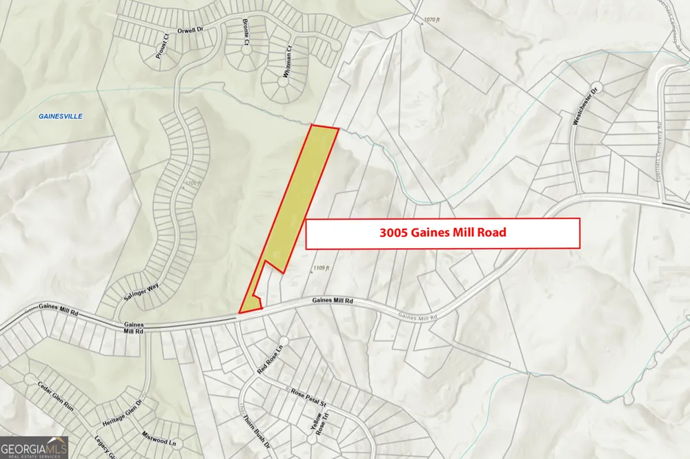 3005 Gaines Mill RD Gainesville, GA 30507