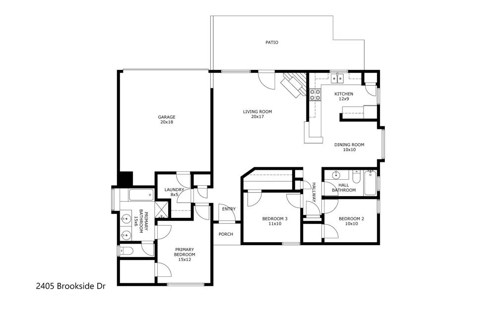 2405 Brookside Drive Rowlett, TX 75088
