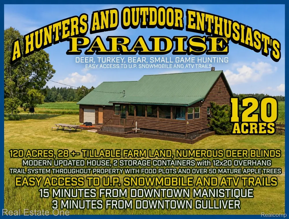 2643 Gulliver Road Doyle Township, MI 49840