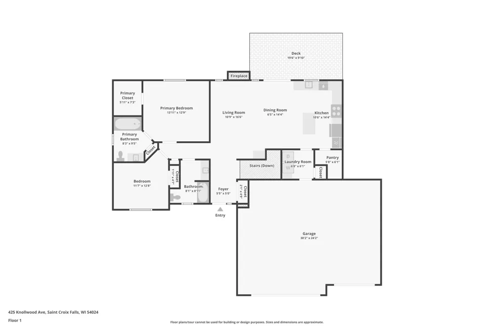 425 Knollwood Avenue Saint Croix Falls, WI 54024