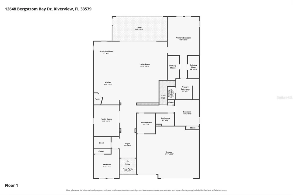 12648 BERGSTROM BAY DRIVE Riverview, FL 33579