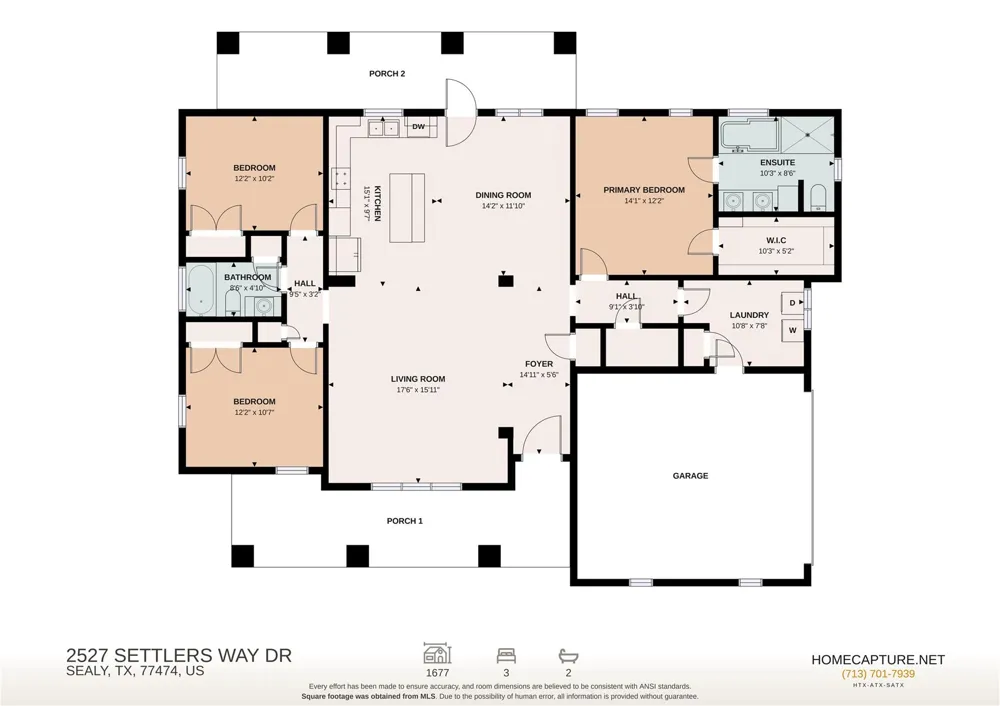 2527 Settlers Way Drive Sealy, TX 77474
