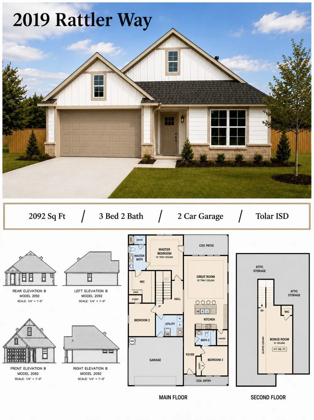 2019 Rattler Way Tolar, TX 76476