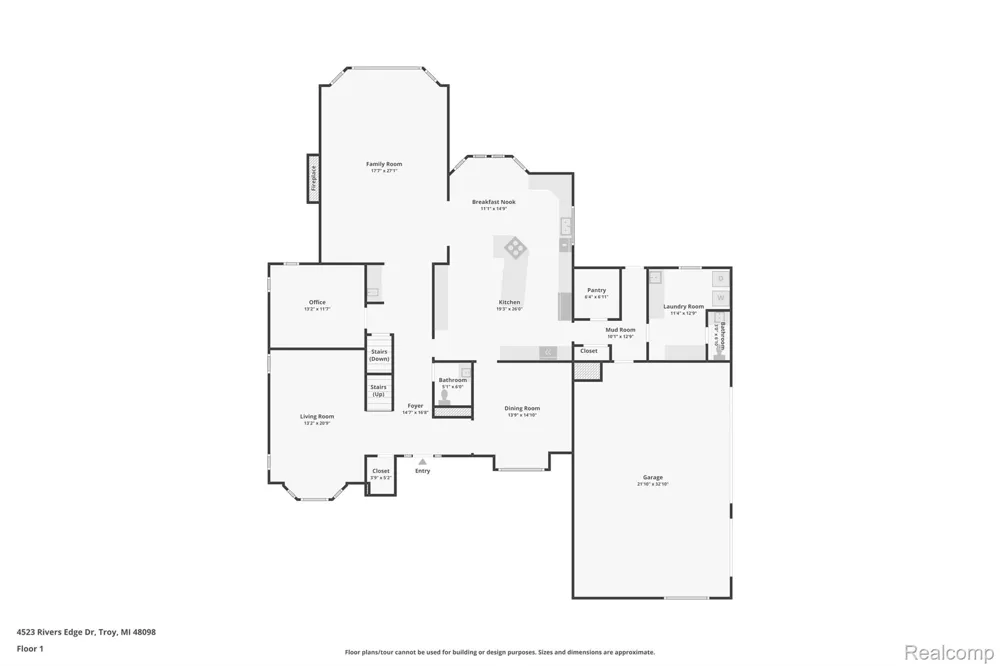 4523 Rivers Edge Drive Troy City, MI 48098