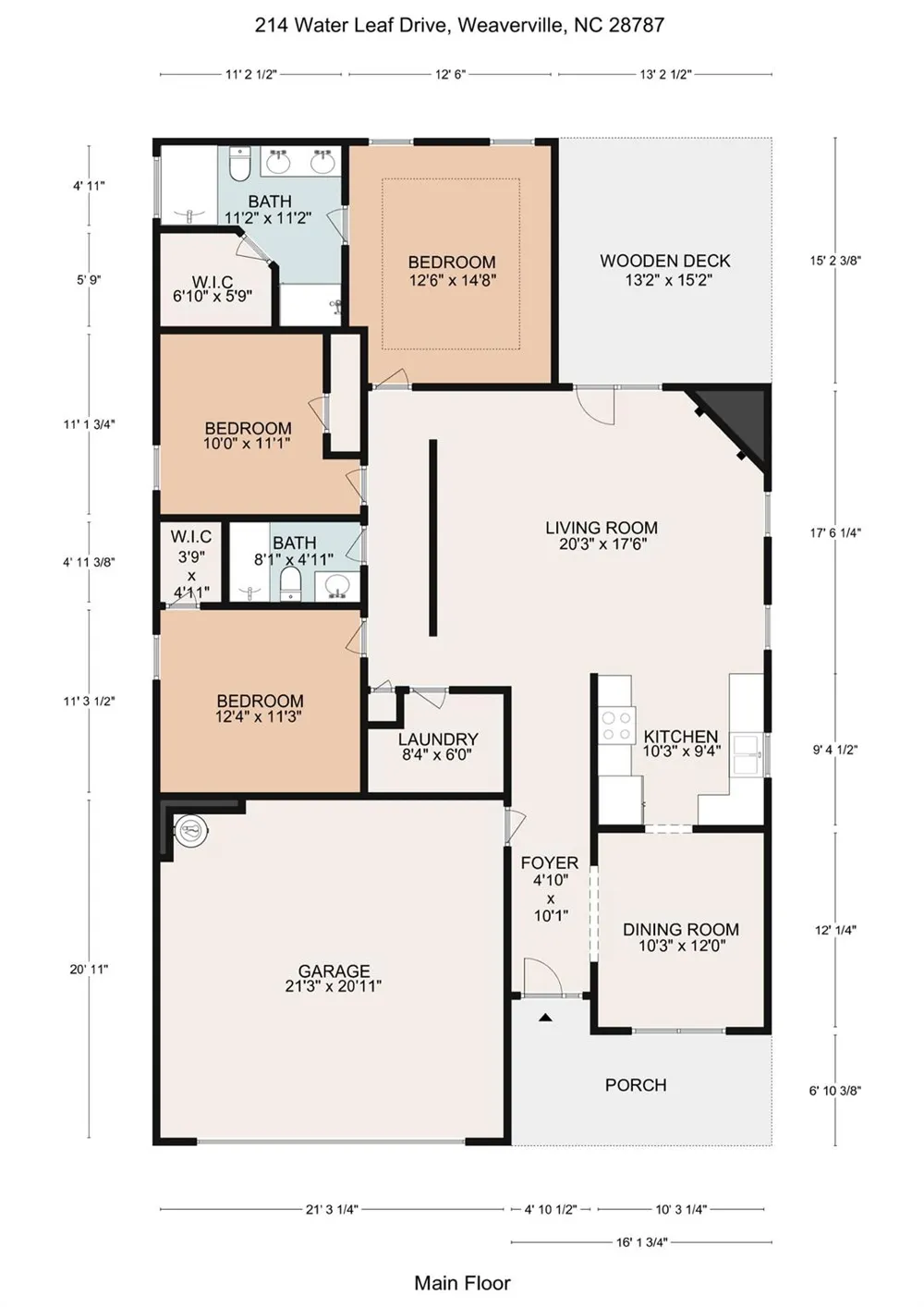 214 Water Leaf Drive Weaverville, NC 28787