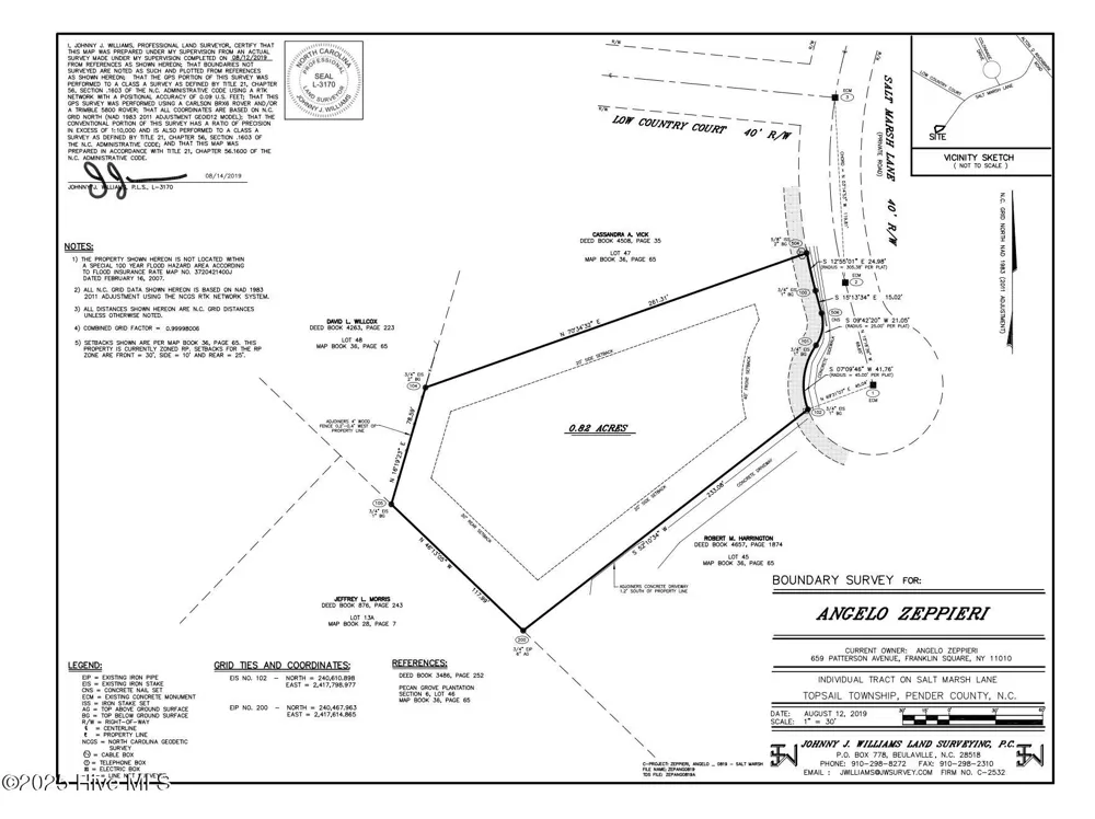 Lot 46 Salt Marsh Lane Hampstead, NC 28443