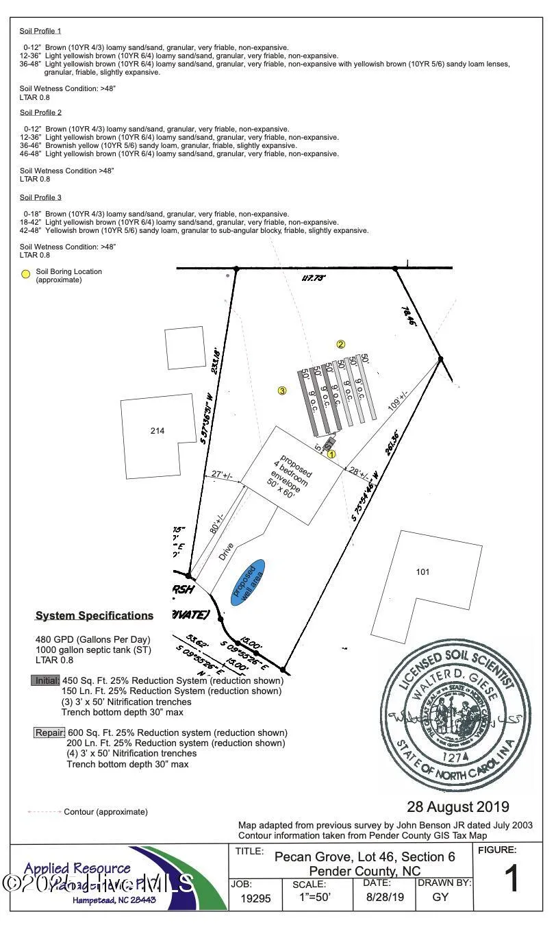 Lot 46 Salt Marsh Lane Hampstead, NC 28443