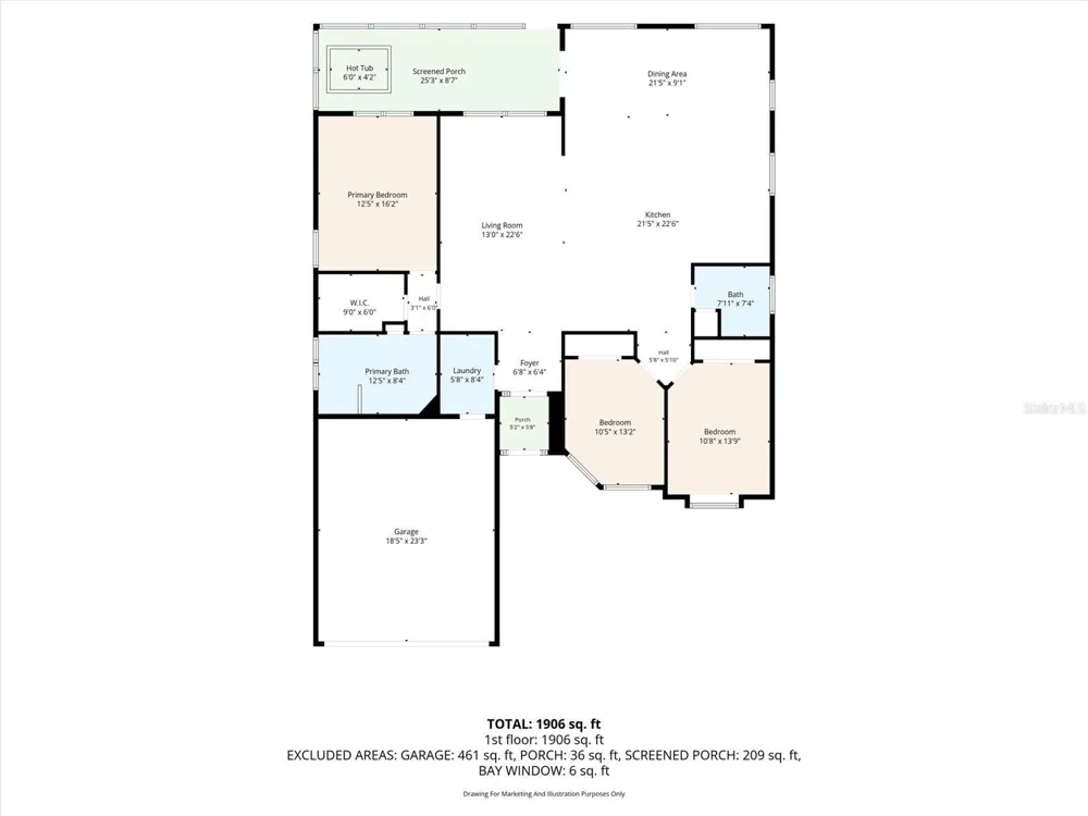 1427 BAY VIEW STREET Tarpon Springs, FL 34689