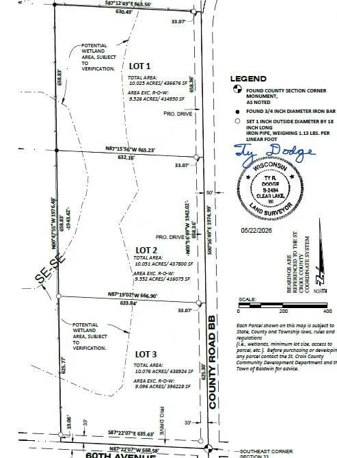 Lot 1 County Road BB Woodville, WI 54028