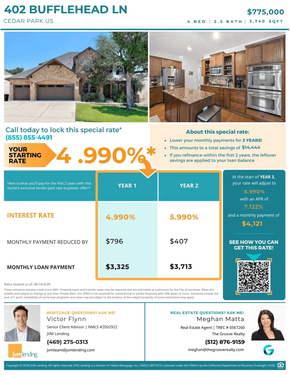 402 Bufflehead Lane Cedar Park, TX 78613