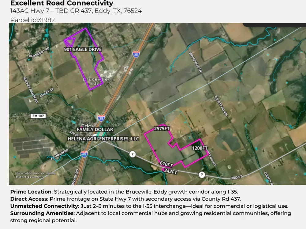 Cr 437 Road Bruceville Eddy, TX 76524