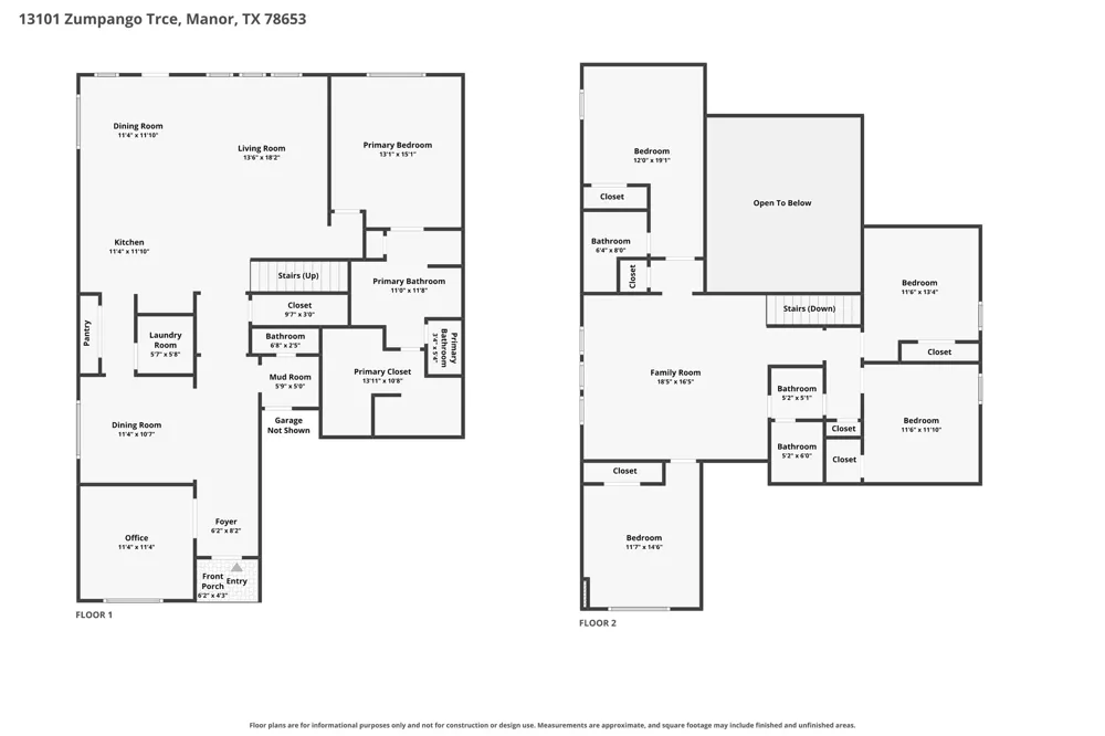 13101 Zumpango Trace Manor, TX 78653