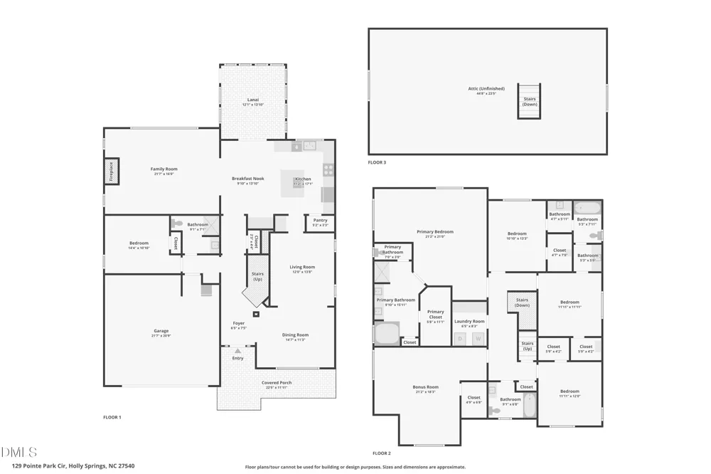 129 Pointe Park Circle Holly Springs, NC 27540