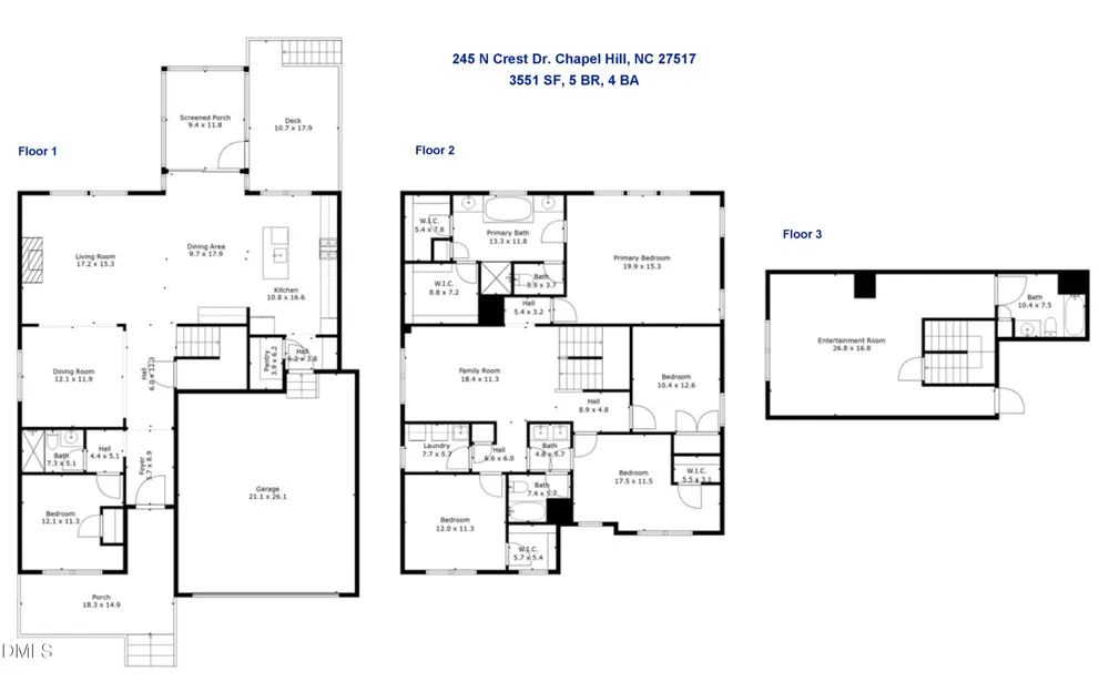 245 Crest Drive Chapel Hill, NC 27517
