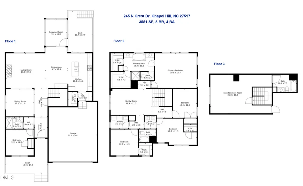 245 Crest Drive Chapel Hill, NC 27517