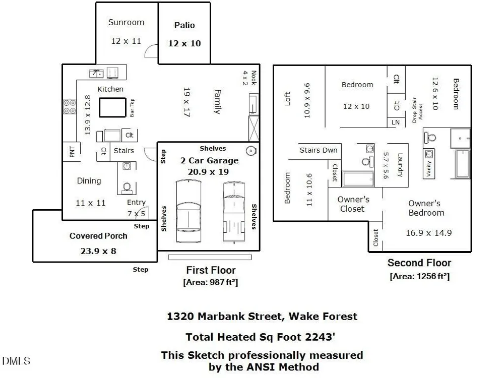 1320 Marbank Street Wake Forest, NC 27587