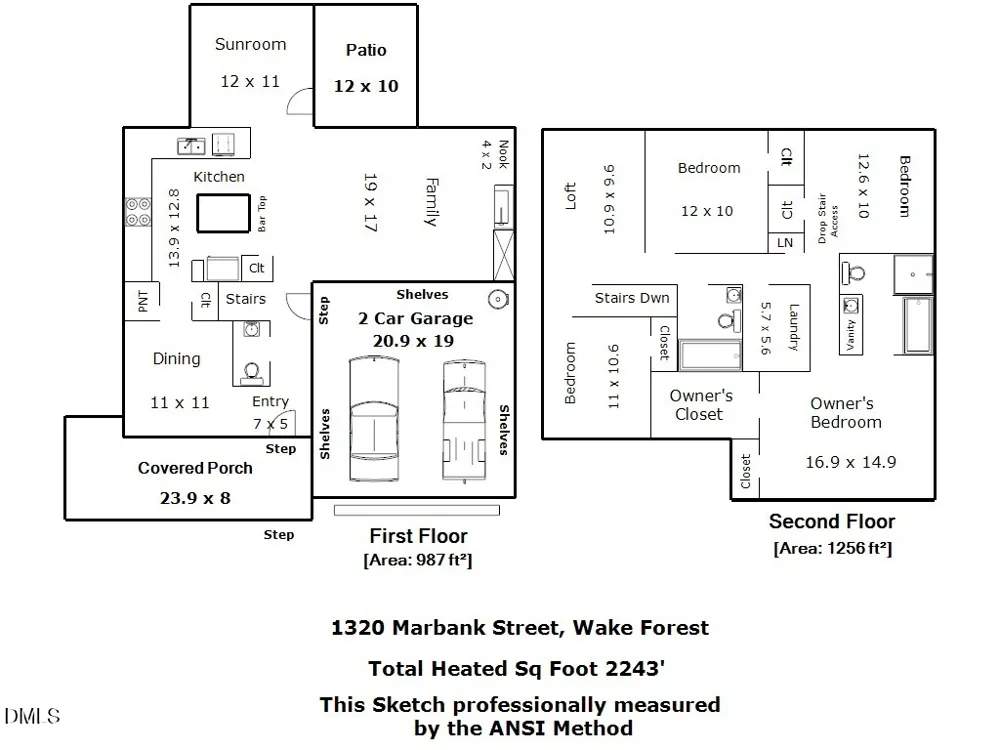 1320 Marbank Street Wake Forest, NC 27587