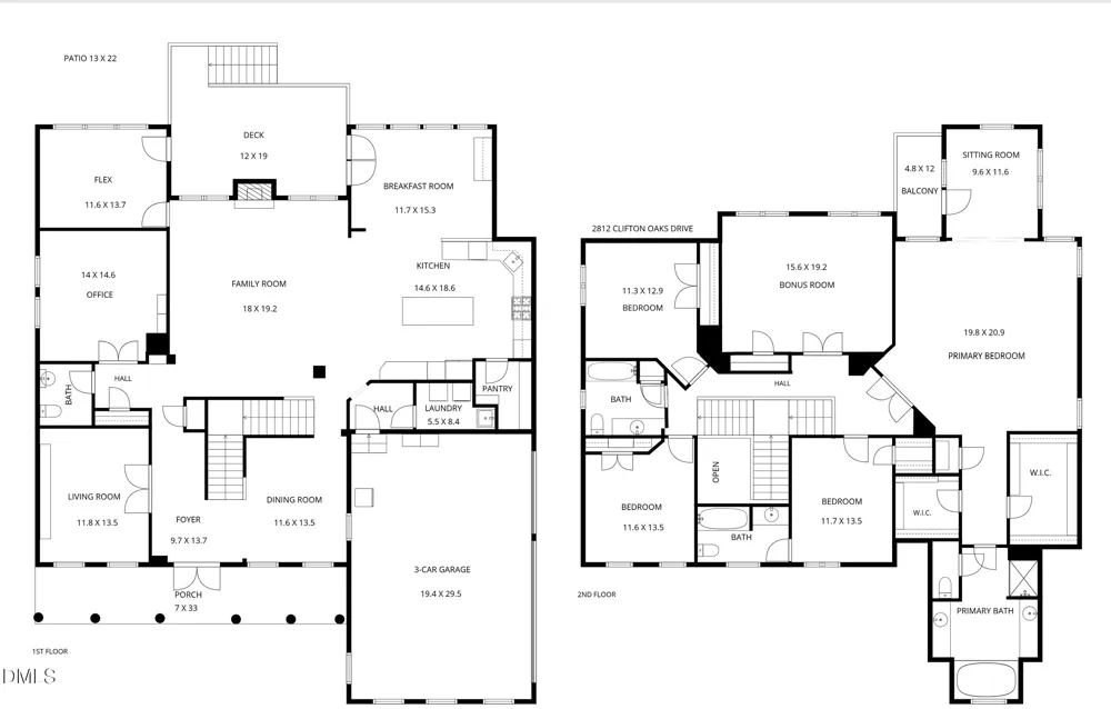 2812 Clifton Oaks Drive New Hill, NC 27562