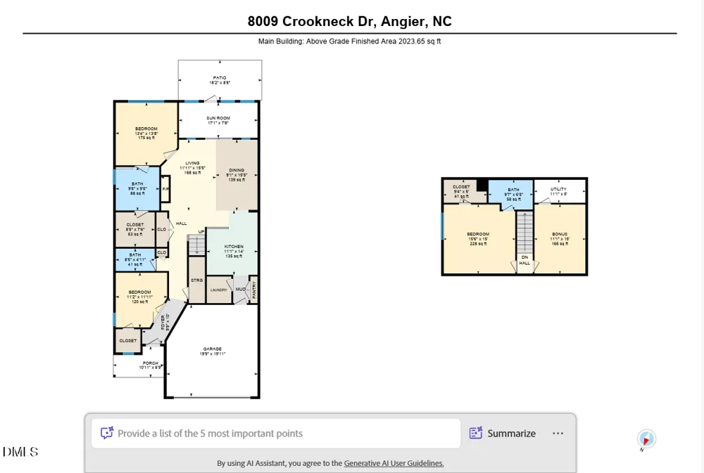 8009 Crookneck Drive Angier, NC 27501