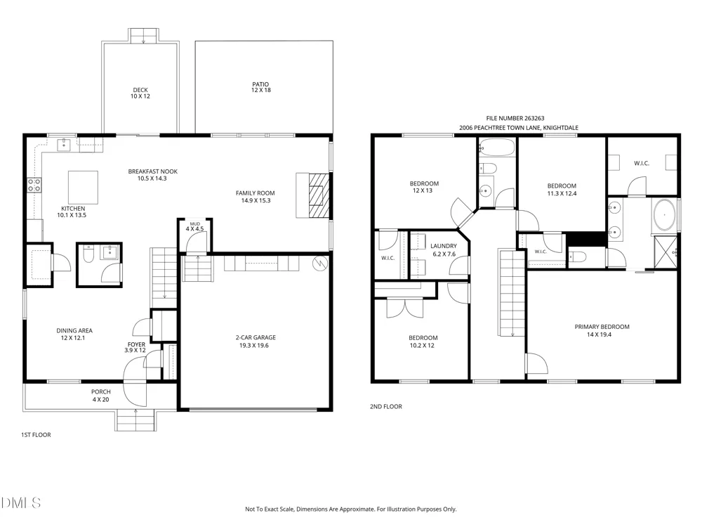 2006 Peachtree Town Lane Knightdale, NC 27545
