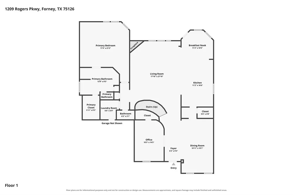 1209 Rogers Parkway Forney, TX 75126