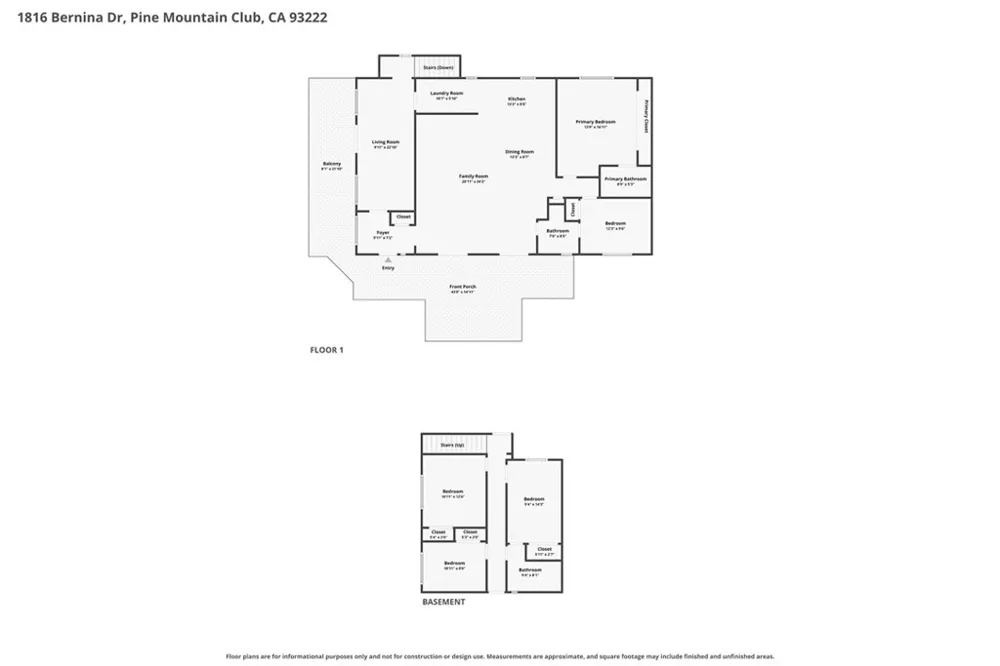 1816 Bernina Drive Pine Mountain Club, CA 93222