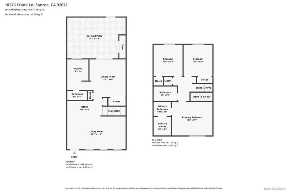 10376 Frank Lane Santee, CA 92071