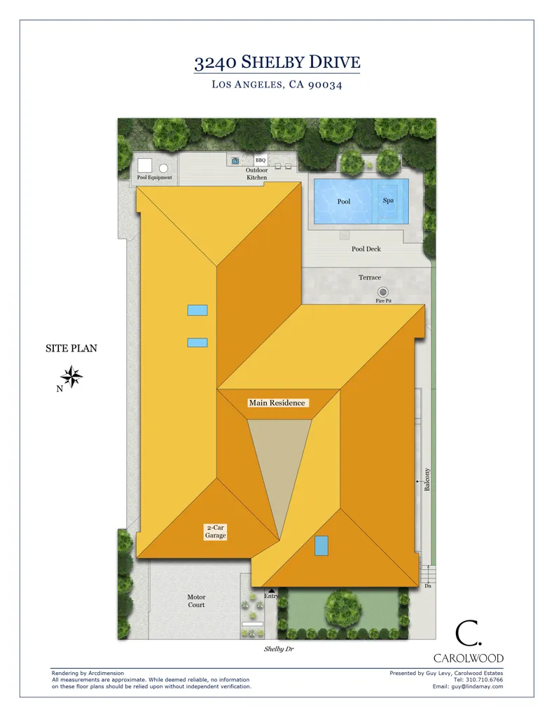 3240 Shelby Drive Los Angeles, CA 90034