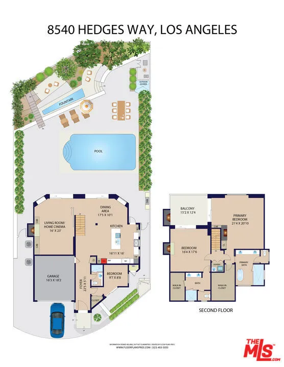 8540 Hedges Way Los Angeles, CA 90069