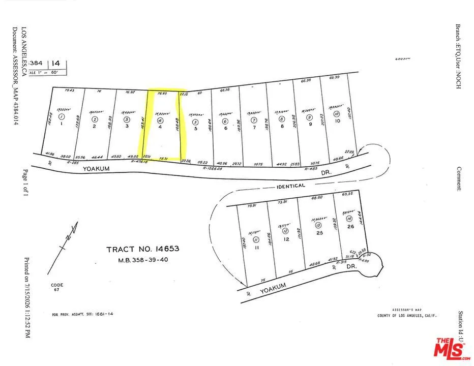 9667 Yoakum Drive Los Angeles, CA 90210