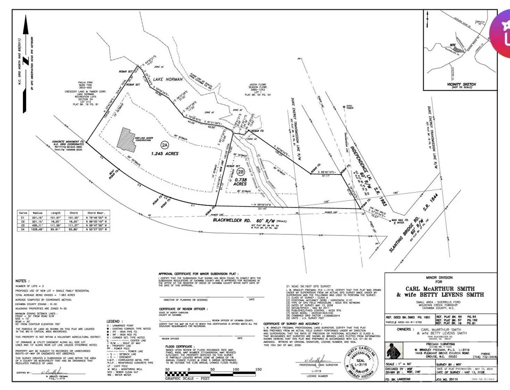Lot 2B Blackwelder Road #2B Denver, NC 28037