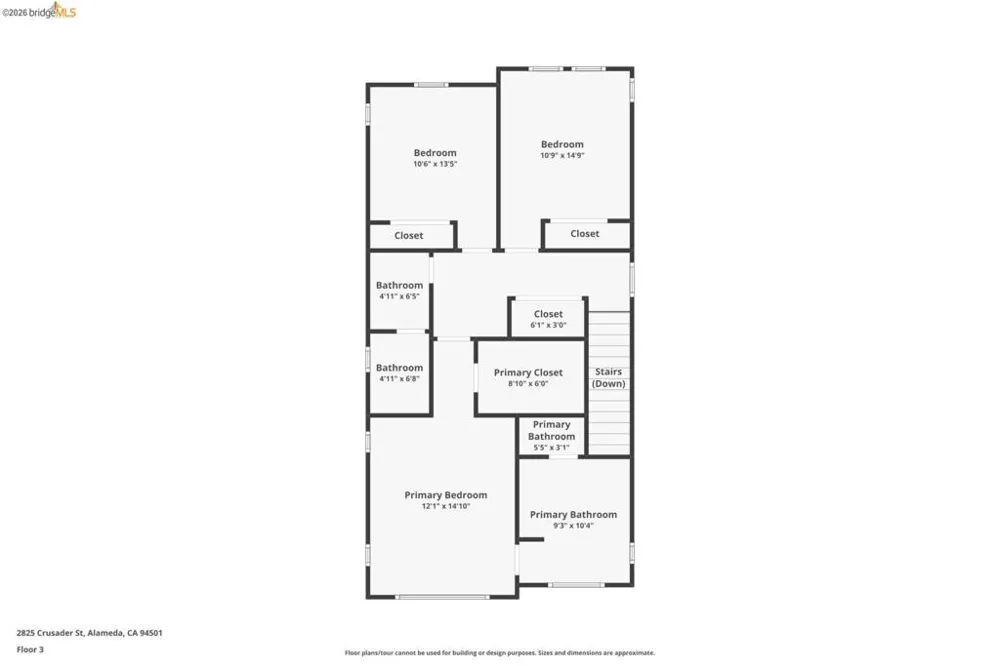 2825 Crusader ST Alameda, CA 94501