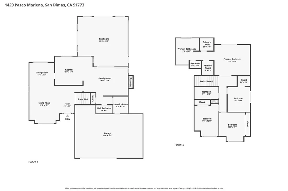 1420 Paseo Marlena San Dimas, CA 91773
