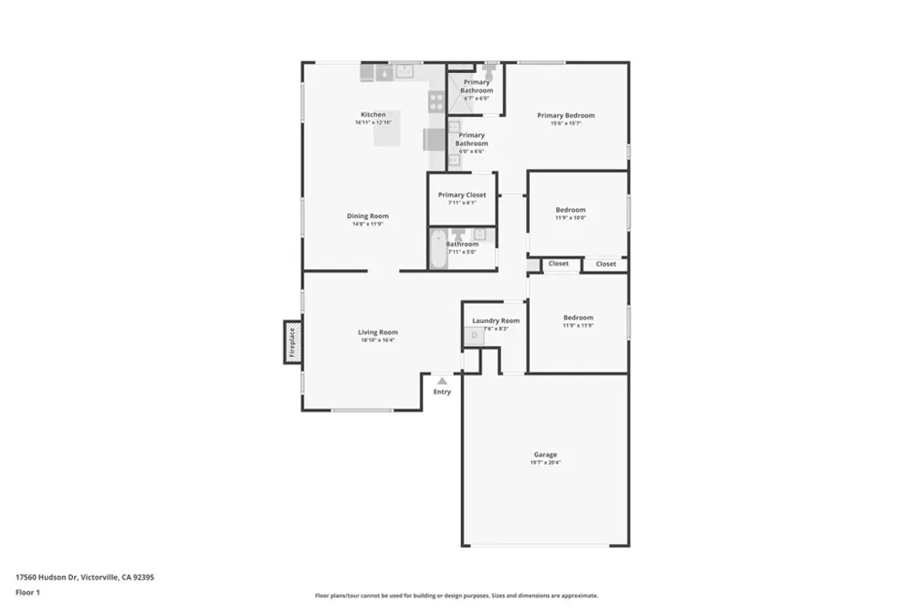 17560 Hudson Victorville, CA 92395