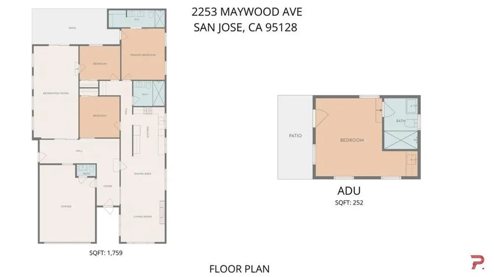 2253 Maywood Avenue San Jose, CA 95128