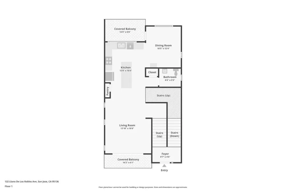 132 Llano De Los Robles Avenue San Jose, CA 95136