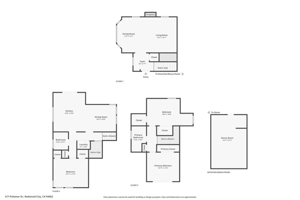 417 Palomar Drive Redwood City, CA 94062