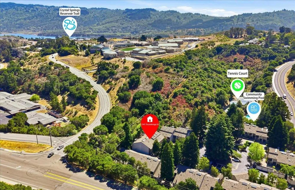 2341 Ticonderoga Drive San Mateo, CA 94402