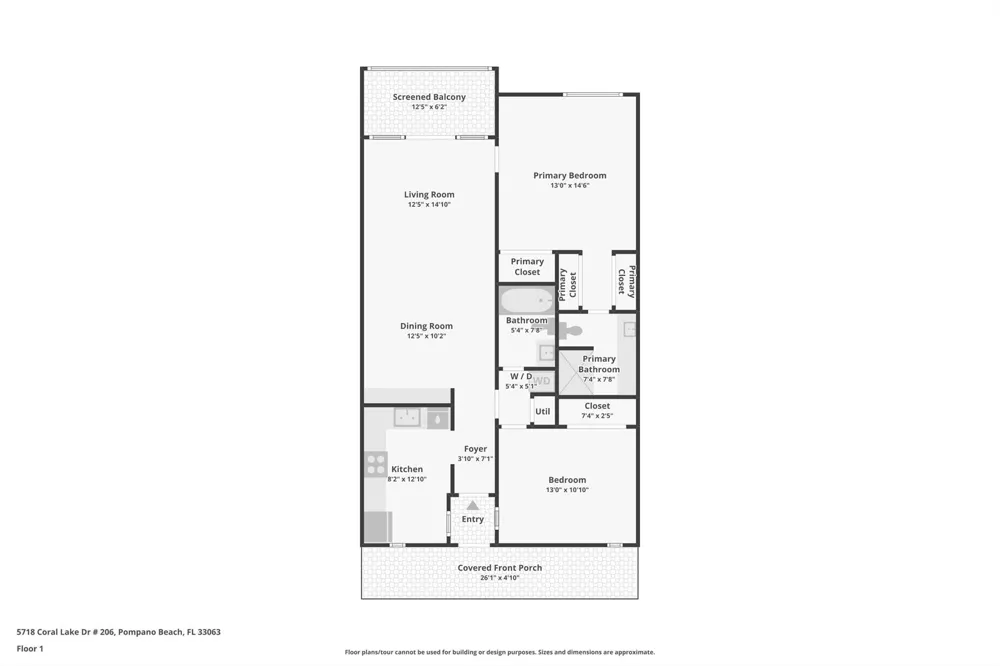 5718 Coral Lake Drive #206 Margate, FL 33063