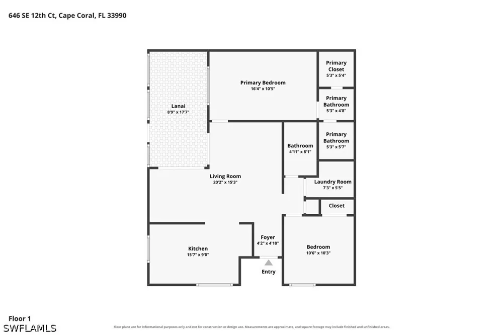 SE 12th Court #17 Cape Coral, FL 33990