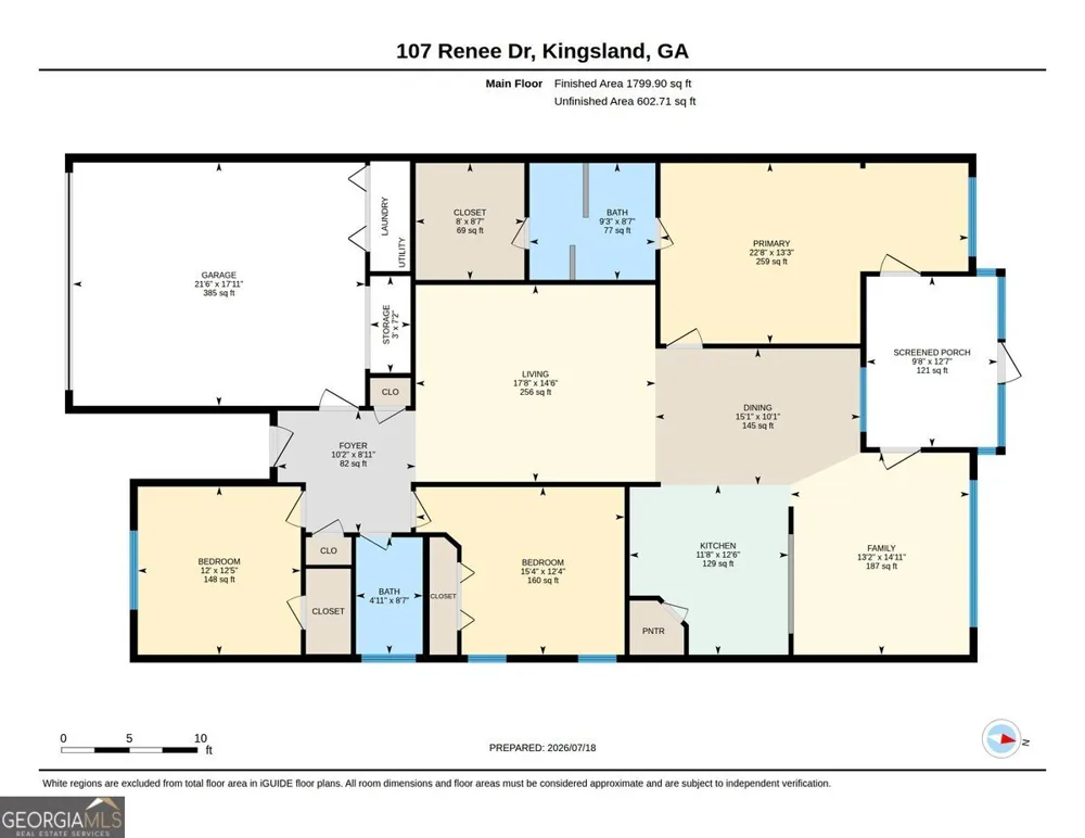 107 Renee DR Kingsland, GA 31548