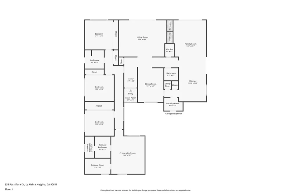 535 Passiflora Drive La Habra Heights, CA 90631