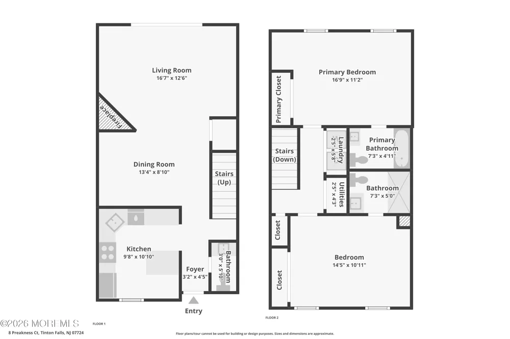 8 Preakness Court Tinton Falls, NJ 07724