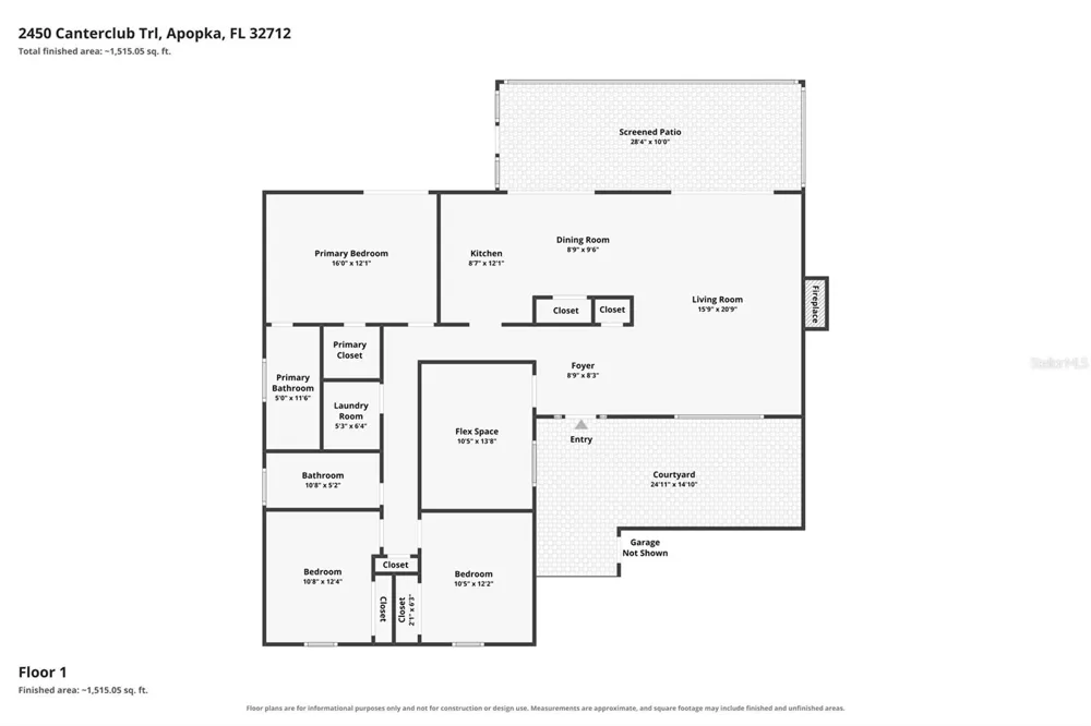 2450 CANTERCLUB TRAIL Apopka, FL 32712