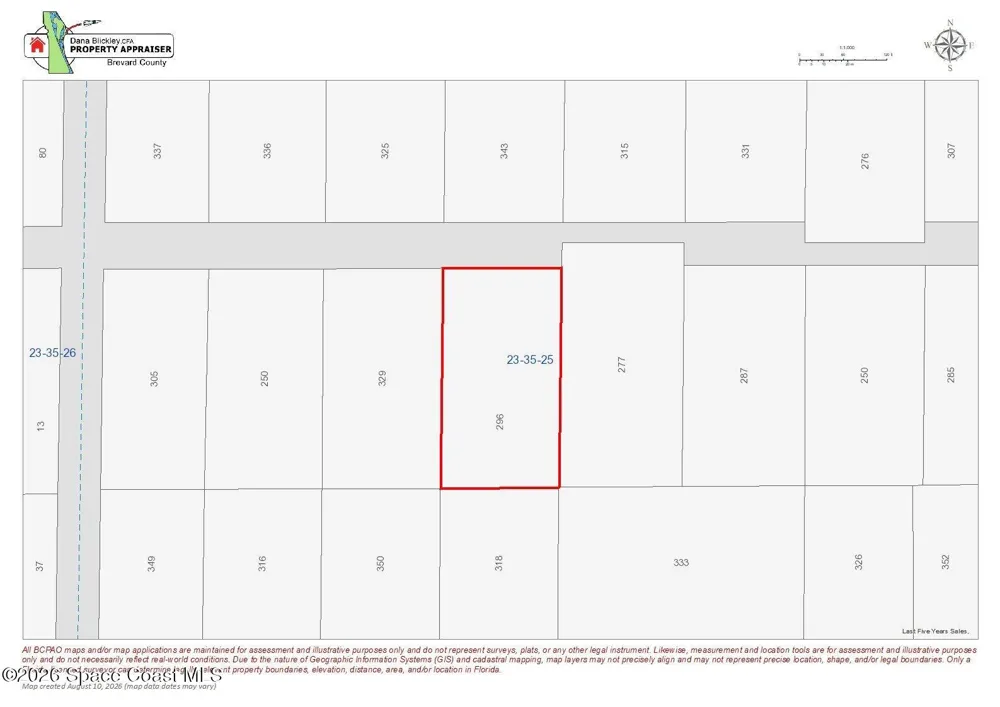 Section 25 Cocoa, FL 32927