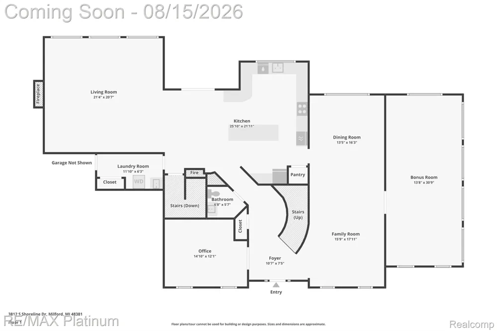 3812 S Shoreline Drive Milford Charter Township, MI 48381