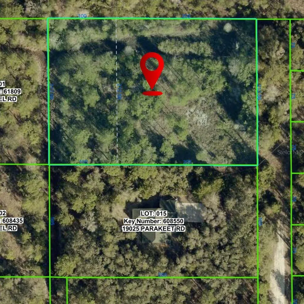19037 PARAKEET ROAD Brooksville, FL 34614