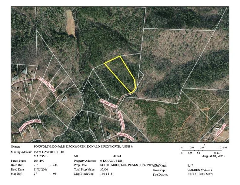 V/L Tahawus Drive #92 Bostic, NC 28018